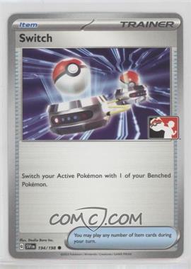 2023 Pokemon Scarlet & Violet - (SV1EN) - [Base] #194.2 - Switch (Pokemon League Stamp)