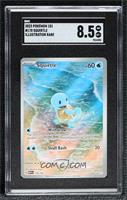 Illustration Rare - Squirtle [SGC 8.5 NM/Mt+]