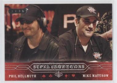 2006 Razor Poker - [Base] #43 - Phil Hellmuth, Mike Matusow