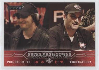 2006 Razor Poker - [Base] #43 - Phil Hellmuth, Mike Matusow