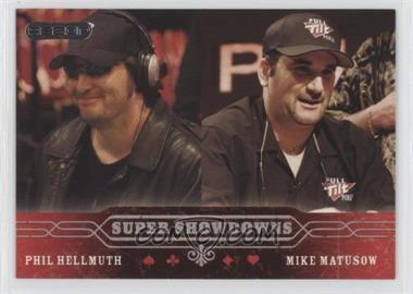 2006 Razor Poker - [Base] #43 - Phil Hellmuth, Mike Matusow