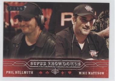 2006 Razor Poker - [Base] #43 - Phil Hellmuth, Mike Matusow