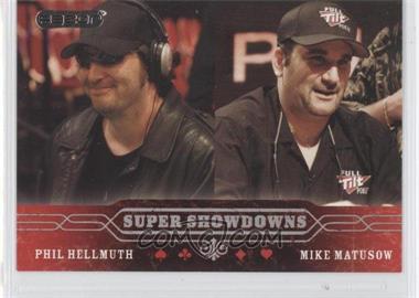 2006 Razor Poker - [Base] #43 - Phil Hellmuth, Mike Matusow