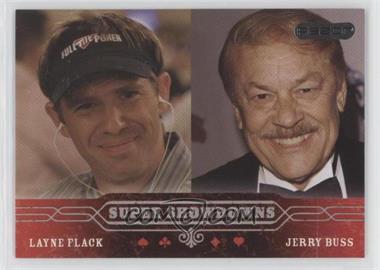 2006 Razor Poker - [Base] #45 - Layne Flack, Jerry Buss