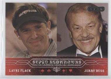 2006 Razor Poker - [Base] #45 - Layne Flack, Jerry Buss