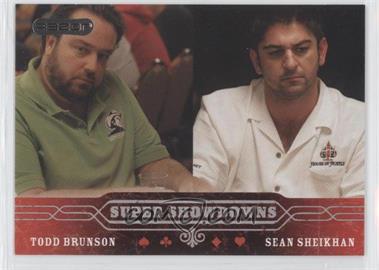 2006 Razor Poker - [Base] #50 - Todd Brunson, Sean Sheikhan