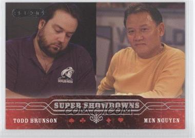 2006 Razor Poker - [Base] #54 - Todd Brunson, Men Nguyen