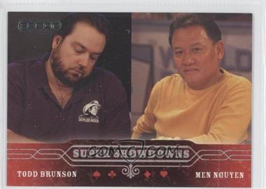 2006 Razor Poker - [Base] #54 - Todd Brunson, Men Nguyen