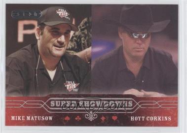 2006 Razor Poker - [Base] #55 - Mike Matusow, Hoyt Corkins