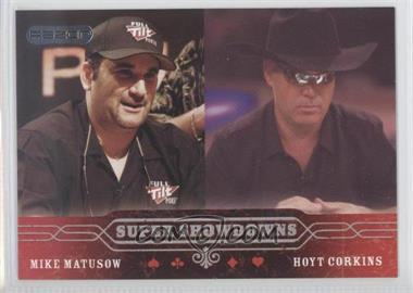 2006 Razor Poker - [Base] #55 - Mike Matusow, Hoyt Corkins