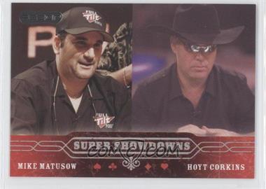 2006 Razor Poker - [Base] #55 - Mike Matusow, Hoyt Corkins