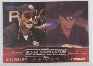 2006 Razor Poker - [Base] #55 - Mike Matusow, Hoyt Corkins