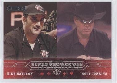 2006 Razor Poker - [Base] #55 - Mike Matusow, Hoyt Corkins