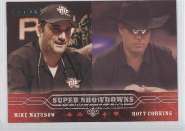 2006 Razor Poker - [Base] #55 - Mike Matusow, Hoyt Corkins