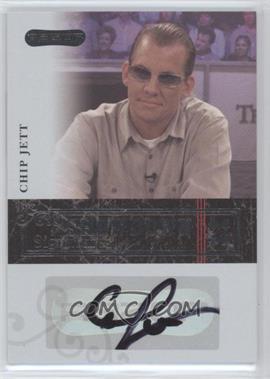 2006 Razor Poker - Showdown Signatures #A-18 - Chip Jett