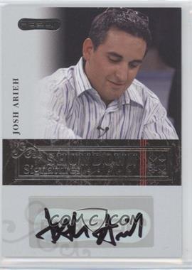 2006 Razor Poker - Showdown Signatures #A-2 - Josh Arieh