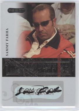 2006 Razor Poker - Showdown Signatures #A-36 - Sammy Farha