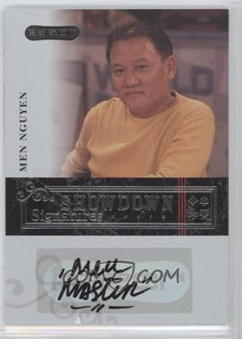 2006 Razor Poker - Showdown Signatures #A-37 - Men Nguyen