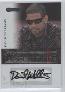 2006 Razor Poker - Showdown Signatures #A-7 - David Williams