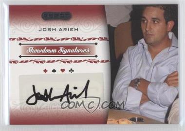 2007 Razor Poker - Showdown Signatures #SS-1 - Josh Arieh