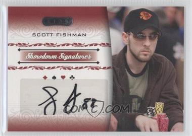 2007 Razor Poker - Showdown Signatures #SS-10 - Scott Fischman