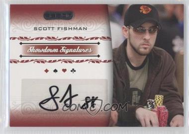 2007 Razor Poker - Showdown Signatures #SS-10 - Scott Fischman
