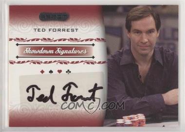 2007 Razor Poker - Showdown Signatures #SS-12 - Ted Forrest