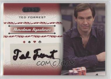 2007 Razor Poker - Showdown Signatures #SS-12 - Ted Forrest