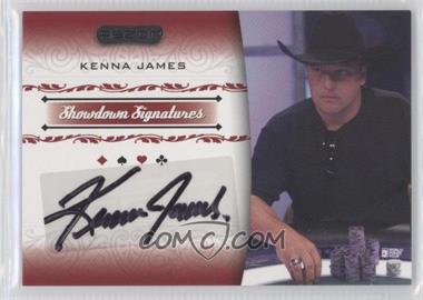 2007 Razor Poker - Showdown Signatures #SS-19 - Kenna James