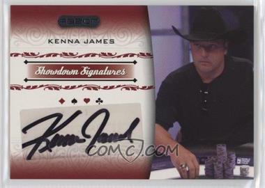 2007 Razor Poker - Showdown Signatures #SS-19 - Kenna James