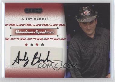 2007 Razor Poker - Showdown Signatures #SS-2 - Andy Bloch