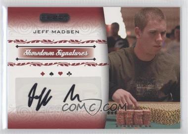 2007 Razor Poker - Showdown Signatures #SS-26 - Jeff Madsen
