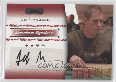 2007 Razor Poker - Showdown Signatures #SS-26 - Jeff Madsen