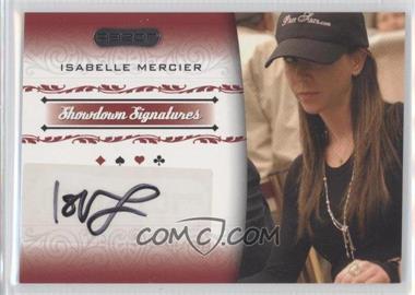 2007 Razor Poker - Showdown Signatures #SS-29 - Isabelle Mercier