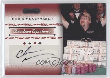 2007 Razor Poker - Showdown Signatures #SS-31 - Chris Moneymaker