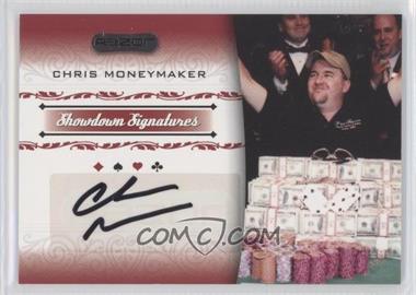 2007 Razor Poker - Showdown Signatures #SS-31 - Chris Moneymaker