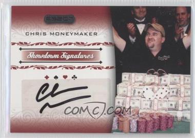 2007 Razor Poker - Showdown Signatures #SS-31 - Chris Moneymaker