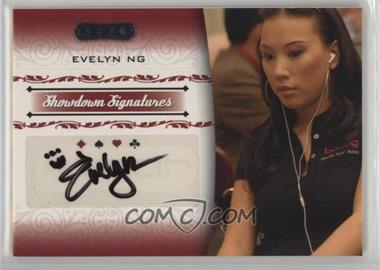 2007 Razor Poker - Showdown Signatures #SS-34 - Evelyn Ng