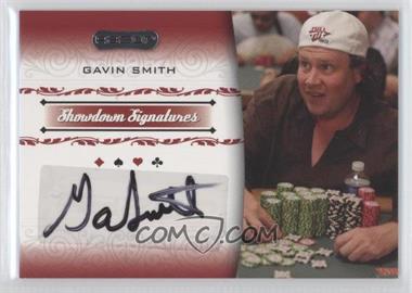 2007 Razor Poker - Showdown Signatures #SS-41 - Gavin Smith