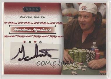 2007 Razor Poker - Showdown Signatures #SS-41 - Gavin Smith