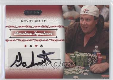 2007 Razor Poker - Showdown Signatures #SS-41 - Gavin Smith