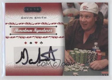 2007 Razor Poker - Showdown Signatures #SS-41 - Gavin Smith