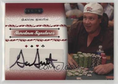 2007 Razor Poker - Showdown Signatures #SS-41 - Gavin Smith