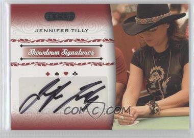 2007 Razor Poker - Showdown Signatures #SS-42 - Jennifer Tilly