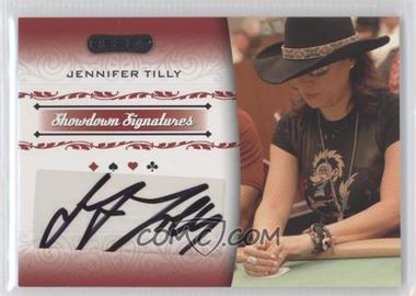 2007 Razor Poker - Showdown Signatures #SS-42 - Jennifer Tilly
