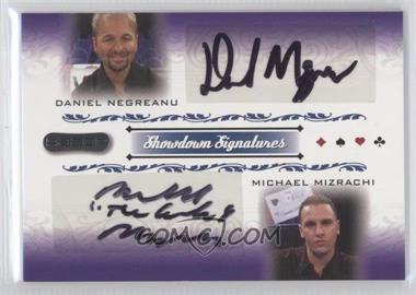 2007 Razor Poker - Showdown Signatures #SS-48 - Daniel Negreanu, Michael Mizrachi