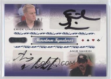 2007 Razor Poker - Showdown Signatures #SS-51 - Erick Lindgren, Amir Vahedi