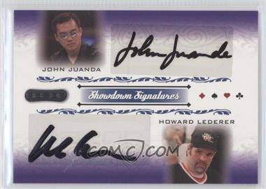 2007 Razor Poker - Showdown Signatures #SS-52 - John Juanda, Howard Lederer