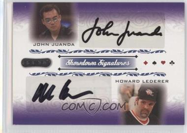2007 Razor Poker - Showdown Signatures #SS-52 - John Juanda, Howard Lederer