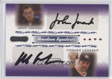 2007 Razor Poker - Showdown Signatures #SS-52 - John Juanda, Howard Lederer